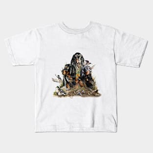 Gordon Setters Kids T-Shirt